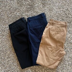 Womens Petite Banana Republic Sloan Slim High Rise Dress Pants